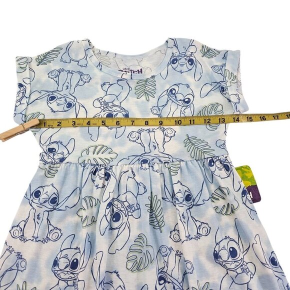 Disney STITCH Girls Short Sleeve Crew Neck Dress – Sizes XS or Small NWT - Picture 6 of 15